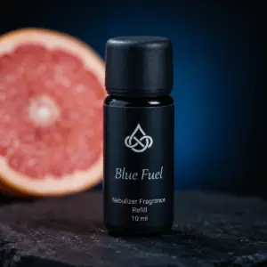 Drip of Infinity Blue Fuel Nebulizer Nachfüllflasche Nahaufnahme mit Grapefruit, frisch-maskuliner Raumduft aus Wien