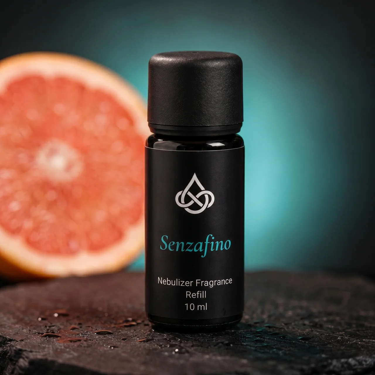 Drip of Infinity Senzafino Nebulizer Nachfüllflasche Nahaufnahme mit Pink Grapefruit, aquatisch-frischer Raumduft Wien